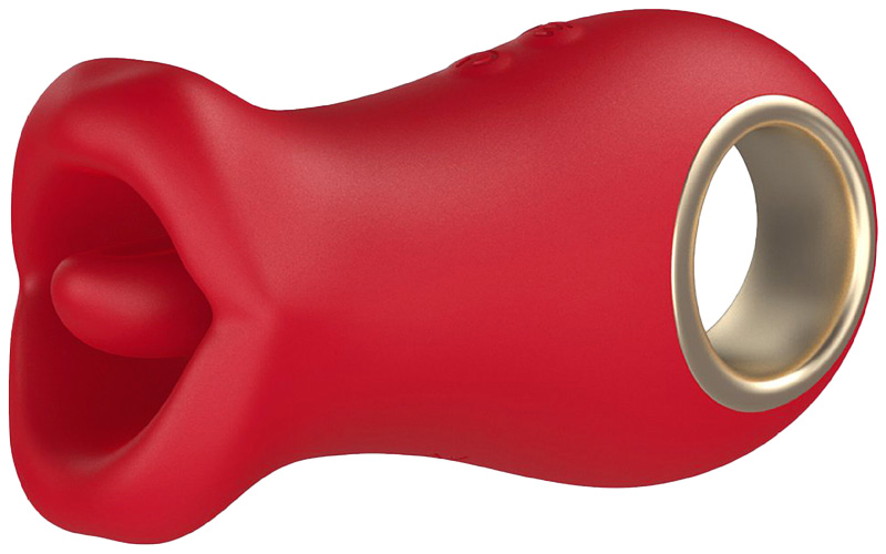 Вибратор SenCiciMen First Kiss Vibrator (SCMHW470) Red