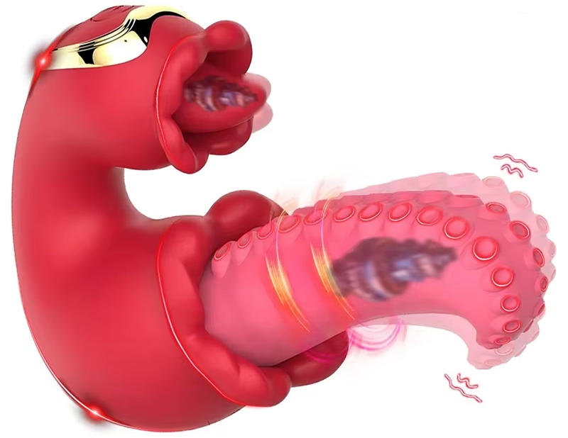 Вибратор SenCiciMen Octopus Vibrating Tongue (SCMHW396)