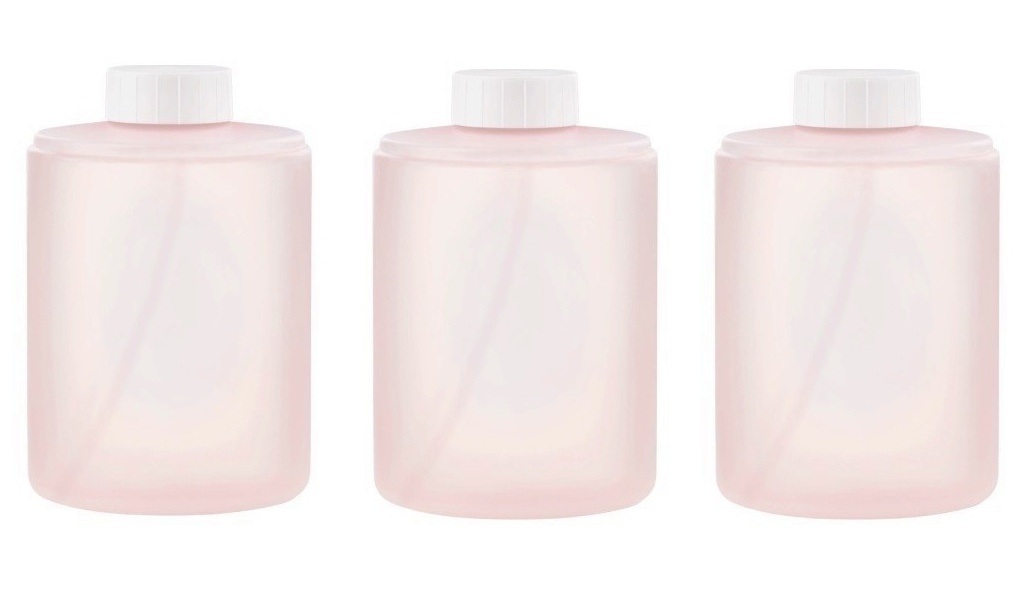 Сменные блоки для Xiaomi Mijia Automatic Foam Soap Dispenser Pink (3 шт)