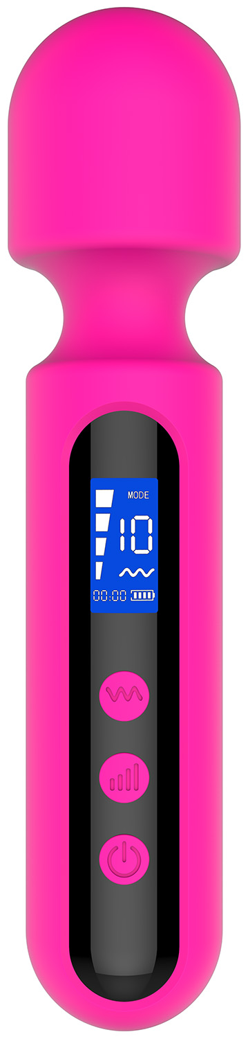 Вибратор LCD AV Small Size (HW-365) Pink