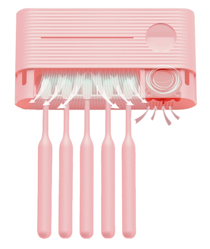 Xiaomi UV Light Toothbrush Sterilizer Holder Pink