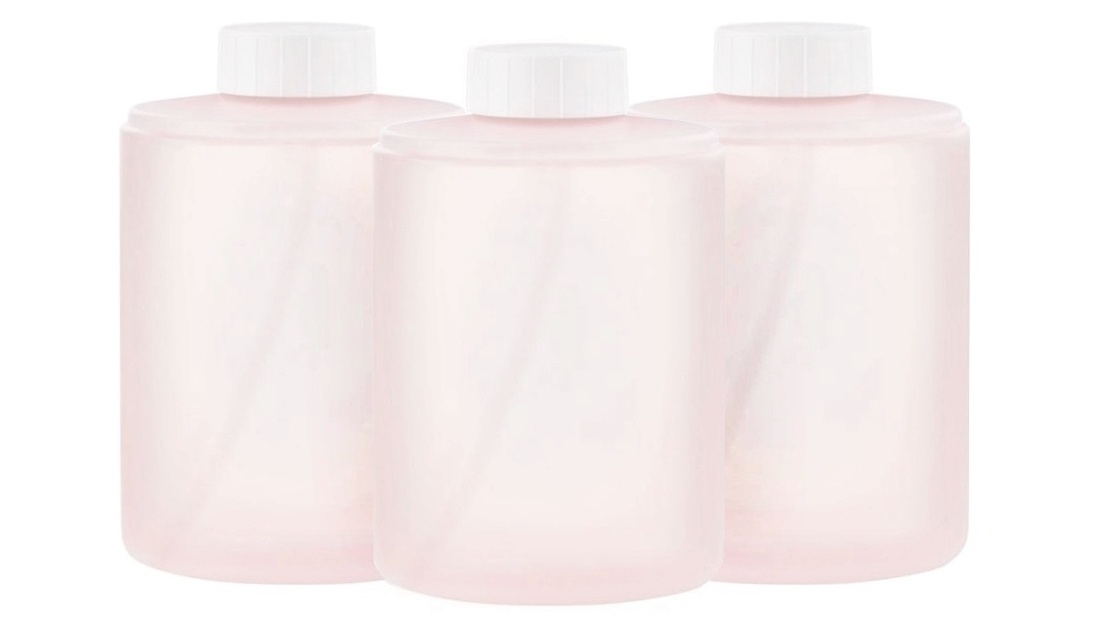 Сменные блоки для Xiaomi Mijia Automatic Foam Soap Dispenser Pink (3 шт)