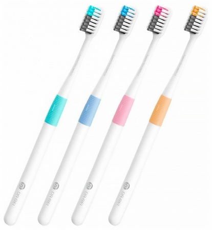 Xiaomi Dr. Bei Bass Method Toothbrush Multicolor (4 шт)