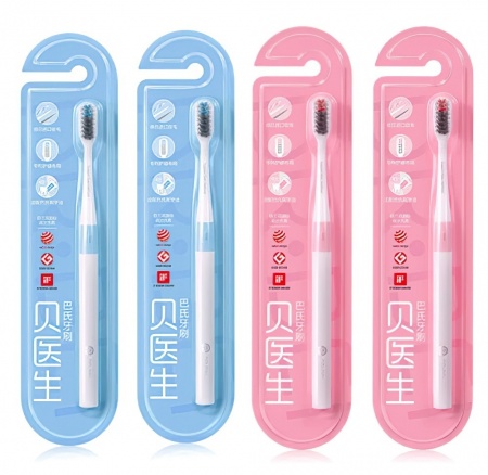 Xiaomi Dr.Bei Bass Method Toothbrush (4 шт.)