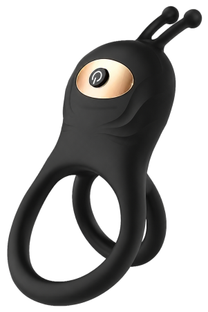 Вибратор SenCiciMen Two-Section Sperm Lock Ring (SCMHW-499) Black