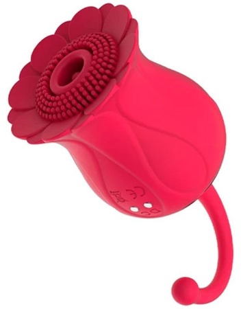 Вибратор Sunflower Sucker (HW-317) Red