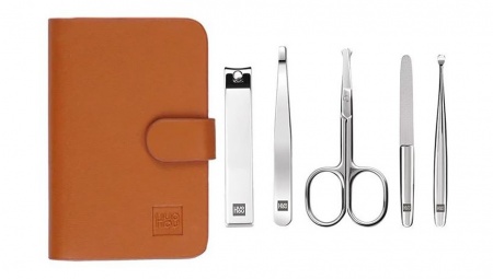 Xiaomi Huo Hou Stainless Steel Nail Clippers Suit Brown (HU0061)