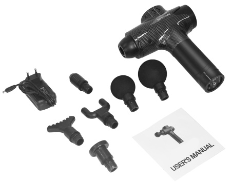 Массажный пистолет Xiaomi Spetime Fascia Gun 03 Black Carbon