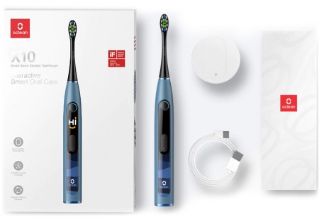 Xiaomi Oclean X10 Smart Electric Toothbrush Blue