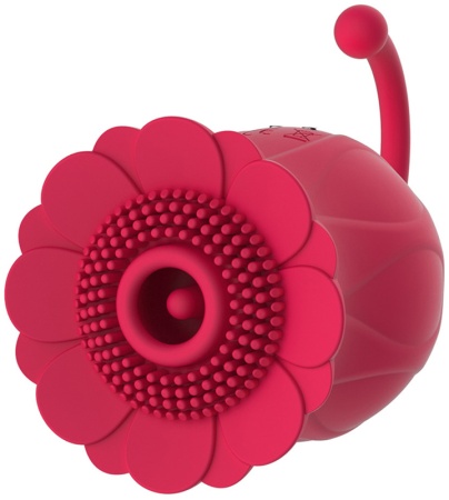 Вибратор Sunflower Sucker (HW-317) Red