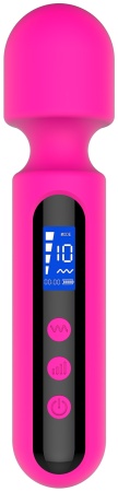 Вибратор LCD AV Small Size (HW-365) Pink