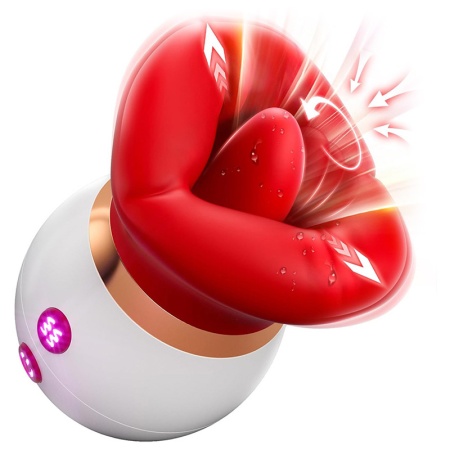 Вибратор SenCiciMen First Kiss Vibrator (SCMHW470) Red