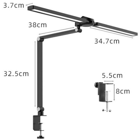 SenCiciMen Dragonfly Light (SC661B), Black