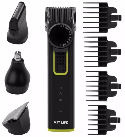 Kit Life Beard Trimmer Set (KTLFQ01) Black