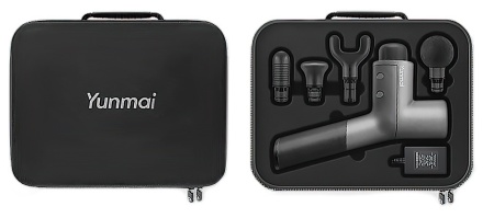 Массажный пистолет Xiaomi Yunmai Massage Fascia Gun Pro Design (YMJM-Q401)